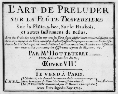 L’art de Préluder