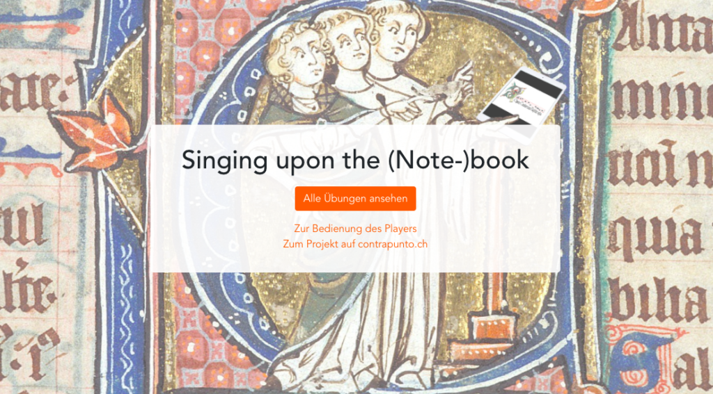 Singing upon the (note)book | Practice Improvised Counterpoint