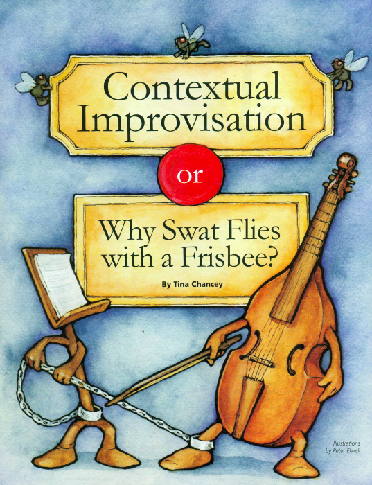 Contextual Improvisation or Why swat flies with a frisbee?