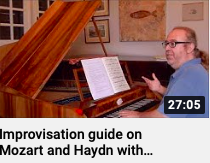 Improvisation guide on Mozart and Haydn with examples